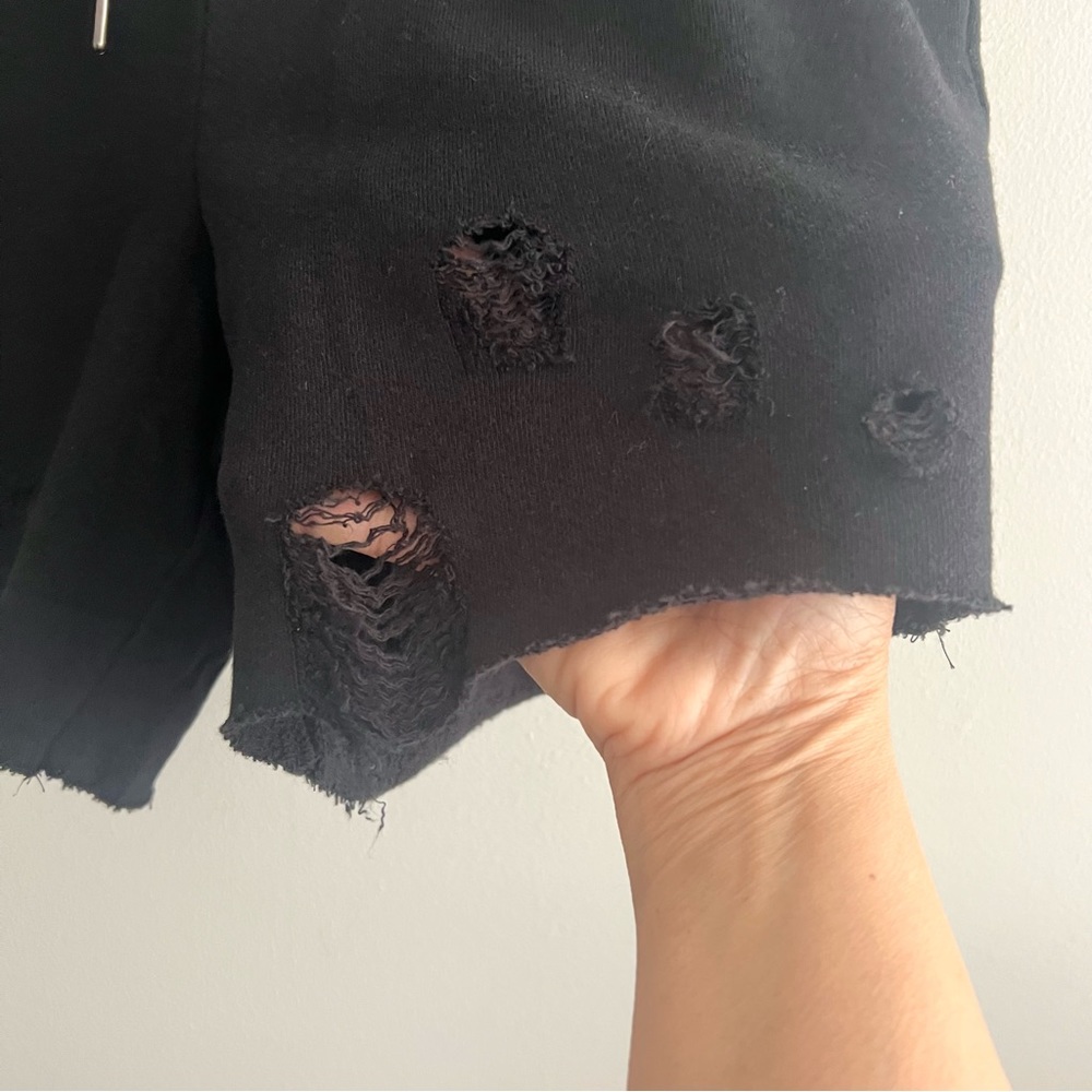 n:PHILANTHROPY distressed drawstring shorts size Small NWT really … - Picture 3 of 14